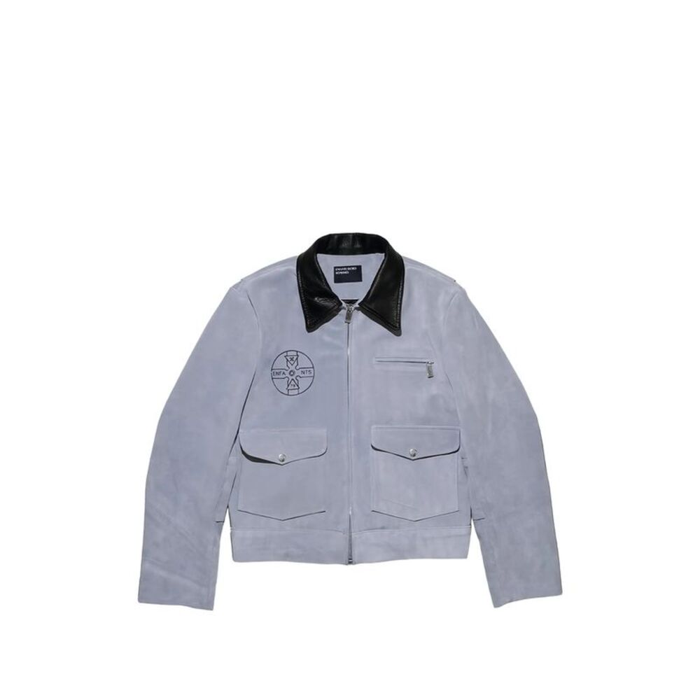 Enfants Riches Déprimés Grey Jackets - Leather Jackets Men